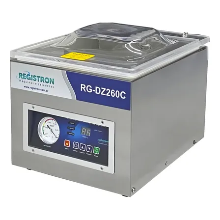 Máquina Embaladora A Vácuo Industrial Compacta Rgdz260 220v