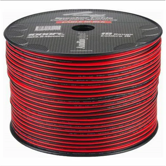 Bobina De Cable 0 Gauge Rojo, 42 Mm X 7.62 Metros