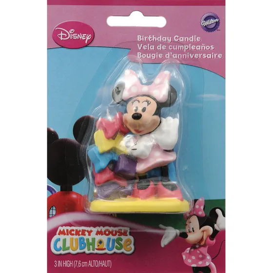 Vela Decorativa S Minnie Mouse