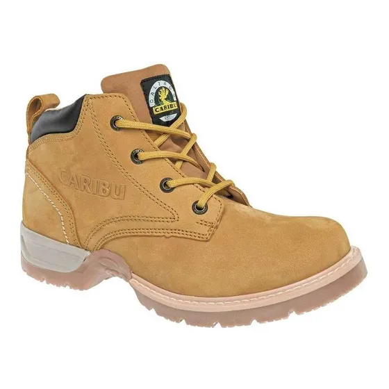 Botin Hiking Caribu 791 Color Camel Para Hombre Tx6