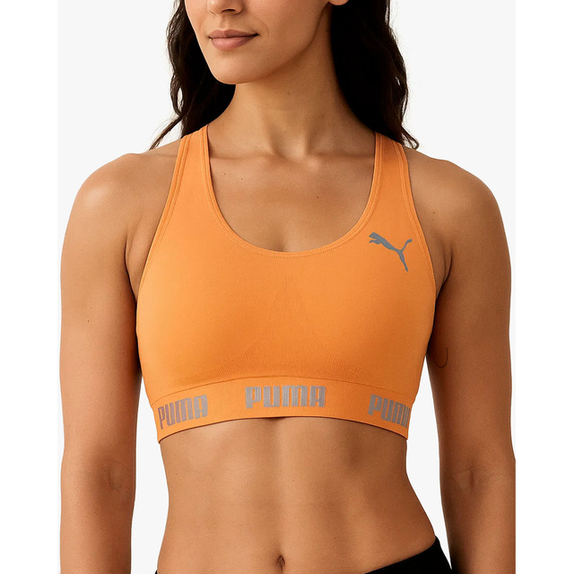 Top Nadador Sem Costura Com Elástico Academia Esportivo Puma Top Nadador Sem Costura Com Elástico Academia Esportivo Puma