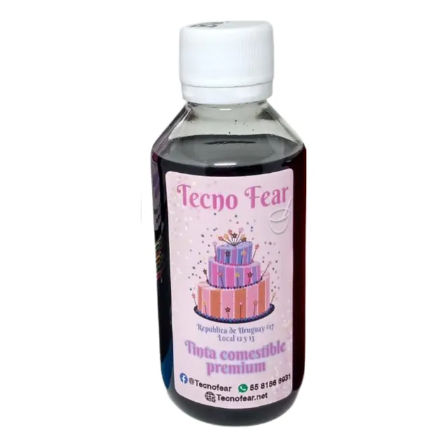 125 Ml De Tinta Comestible Pgbk Para Modelos Canon