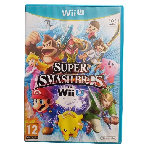 Juego Nintendo Wii U Super Smash Bros Edicion Europa Pal