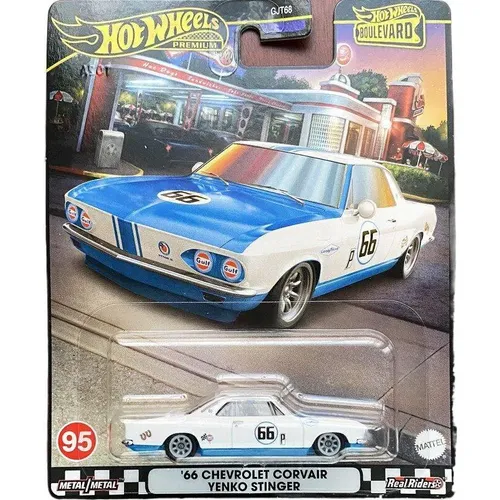 [M9] CHEVROLET CORVAIR」（シボレー・コルヴェア） Hot Wheels Premium Boulevard Chevrolet Corvair Yenko Hrt69 Cor