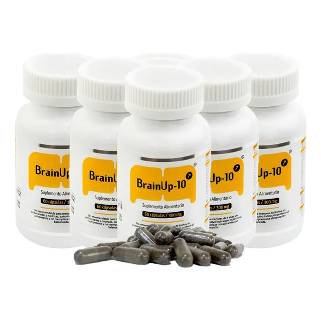 Brainup-10 Pack 6 Meses /antioxidante Shilajit Andino