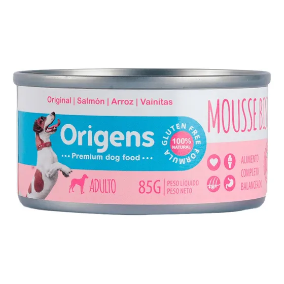Alimento Húmedo Para Perros Origens Salmón - 85gr