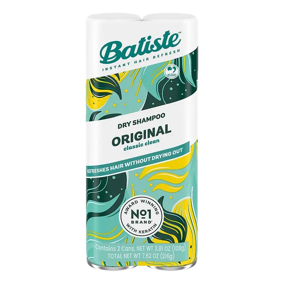 Shampoo Seco Batiste Original Spray Pack Com 2