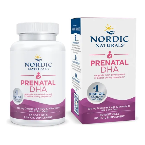 Suplemento Nordic Naturals Prenatal Dha 90 Geles Blandos