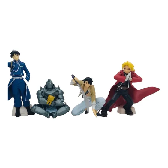 Fullmetal Alchemist  4  Personagens Bandai - Pronta Entrega
