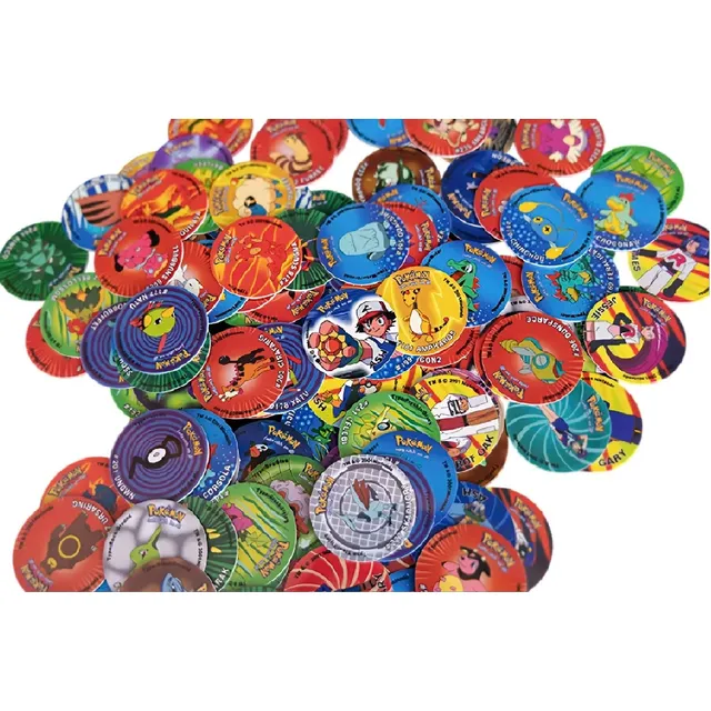 Tazos Pokémon 100 Unidades Lays Nintendo 2001 2da Generacion