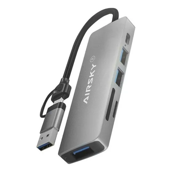 Extersor Usb Y Usb C, Lector De Memoria Micro Sd