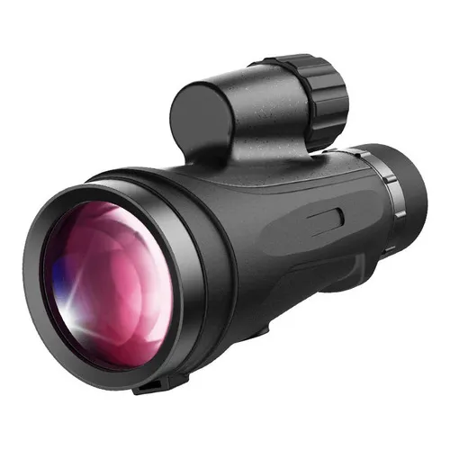 Monóculo Apexel 12x50 Ed Prisma Bak4 Hd Central Zoom 12x Cor Preto