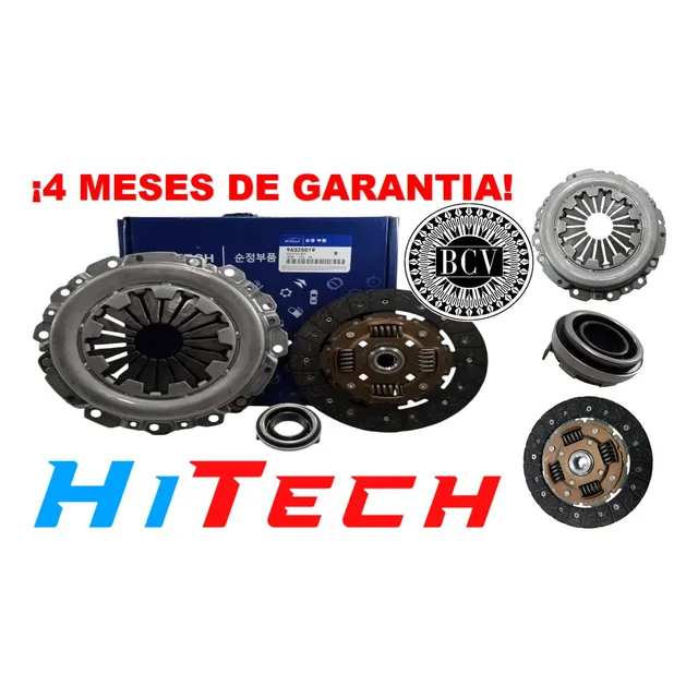 Kit De Crochet Embrague Chevrolet Spark Disco Plato Collarin