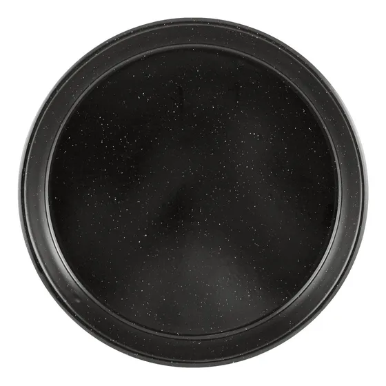 Pizzera Enlozada Vitrificada Reforzada Negro 31 Cm Jovifel