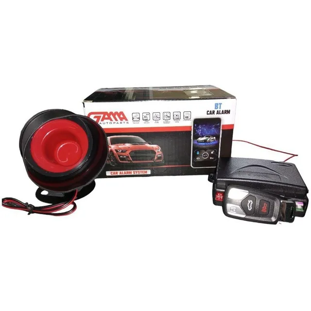 Alarma Para Vehiculo Con Bluethoot Marca Gama Modelo Gm-bte6