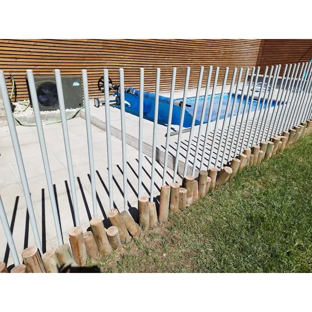 Reja De Piscina Tipo Peineta