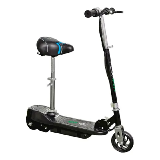 Monopatin Electrico Max-you Con Asiento-rex X1-bk Negro Negro X1-bk (Reacondicionado)