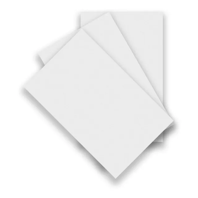 Cartão Refletor - O que é? 6 Kit 10 Placa Foam Board Branco 5mm Papel Espuma 30x40cm