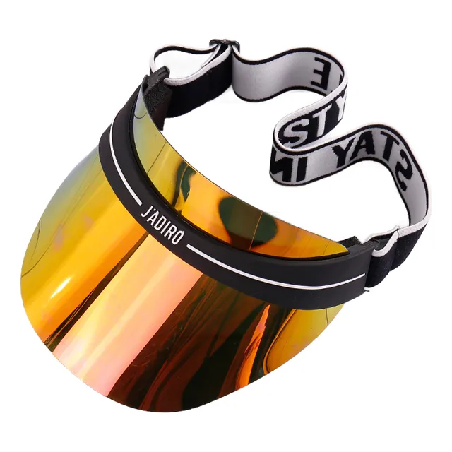 Visera Sombrero Pvc Ajustable Para Playa Deportes Tendencia
