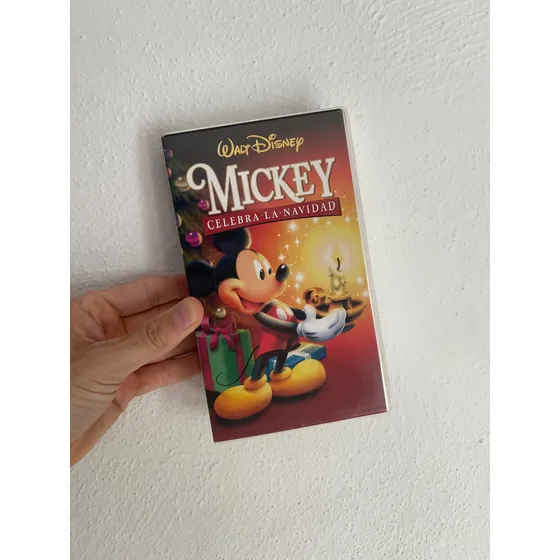 Mickey Celebra La Navidad Disney Vhs Español Latino