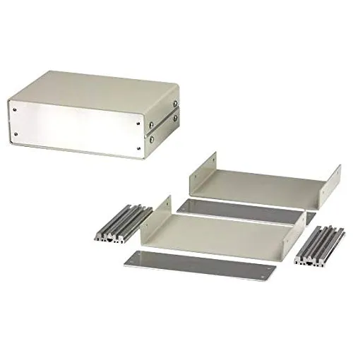 Caja Metal Serie 1402 Ventilado Instrumento Aluminio Ip30