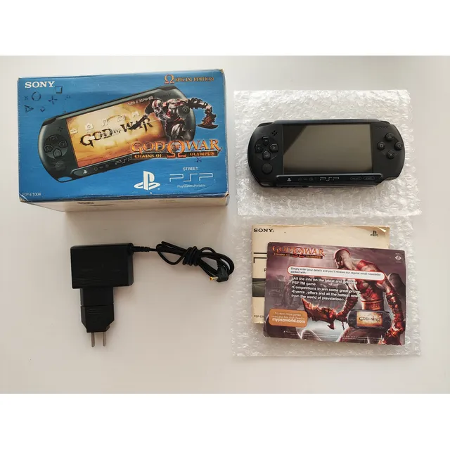 Psp Street Playstation Sony Portable Negro + Caja + Juegos