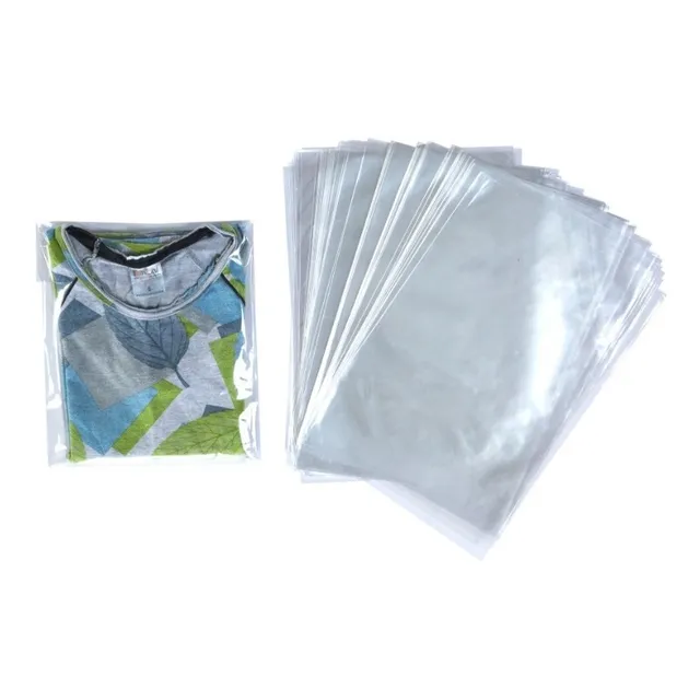 Saquinho Plástico Para Camisa, Camiseta 25x35, 1kg +- 200un