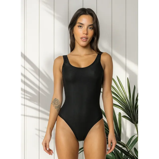 Malla Enteriza Vedetina Mujer Ailyke Trajes De Baño Entera