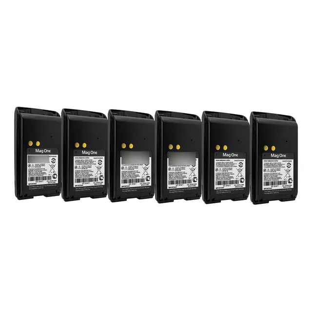 6 Baterías Rad Power Para Radio Mag One A8 Pmnn4071 1200mah 