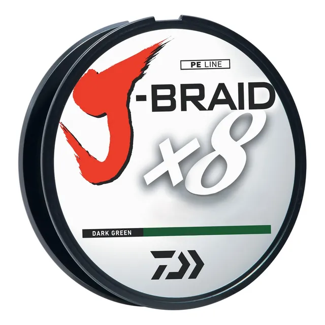 Daiwa J-braid Sedal Línea Trenzada Verde Oscuro 300m 40 Lb