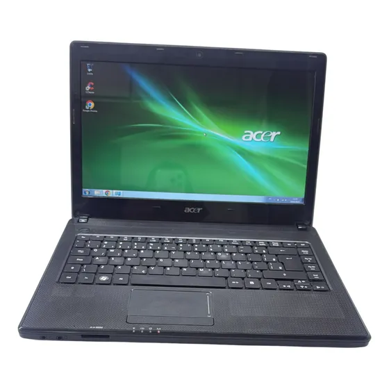 Notebook Acer Aspire 4252 4gb Ssd 240gb Amd V160 2,40ghz
