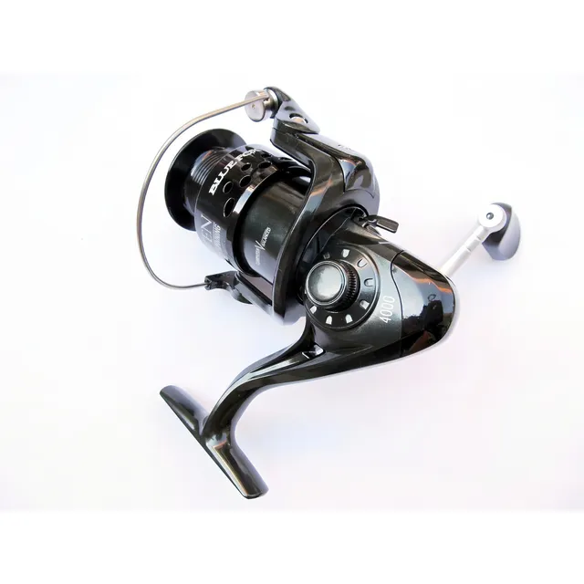 Reel Frontal Blue Fox Tolten 4000 Color Negro Lado de la manija Derecho/Izquierdo