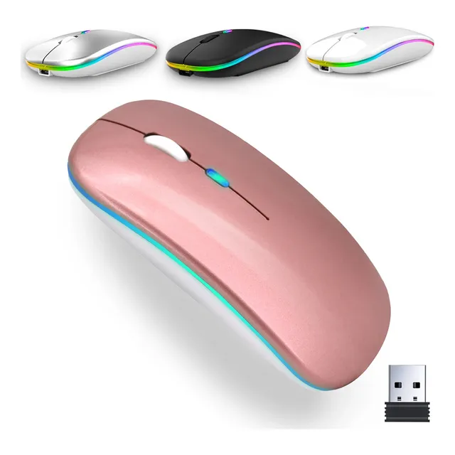 Ratón  Inalámbrico Con Usb Recargable