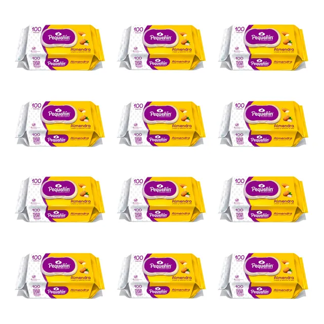 12pañito Pequeñín Almendra X100 - Unidad a $13742