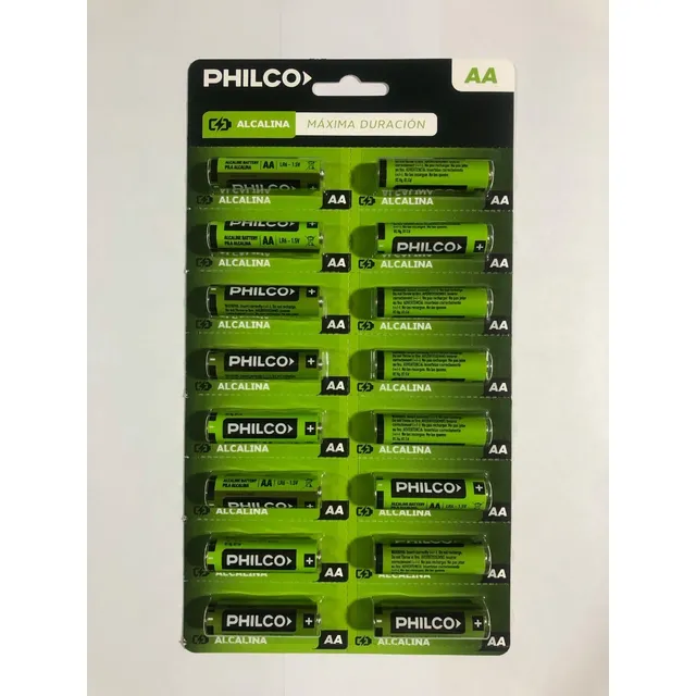 32 X Pila Alcalina Aa Philco