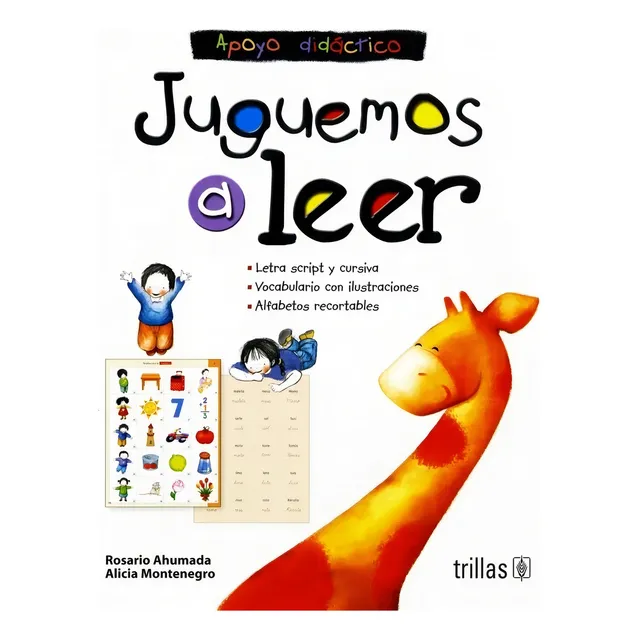 Libro Juguemos A Leer: Apoyo Didáctico Recortables Trillas