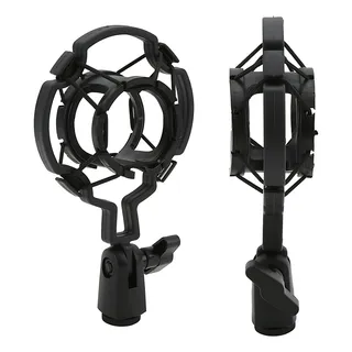 Suporte Anti Vibração Shock Aranha P/ Microfone Condensador Cor Preto Suporte Anti Vibração Shock Aranha P/ Microfone Condensador Cor Preto