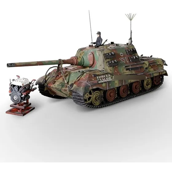 Tanque Alemán Jagdtiger. Escala 1/32. Forces Of Valor.  