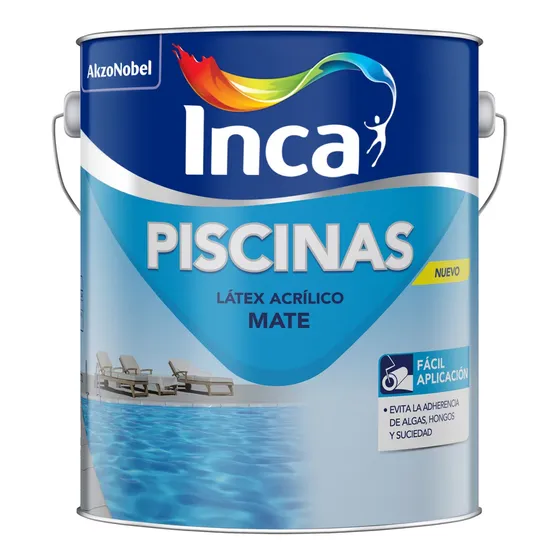 Pintura Para Piscinas Acrlico 20 Lt Inca