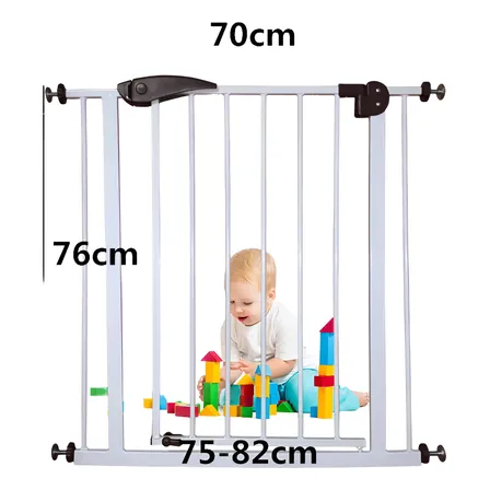 Reja Ajustable Escaleras Seguras Puerta Mascotas Bebés