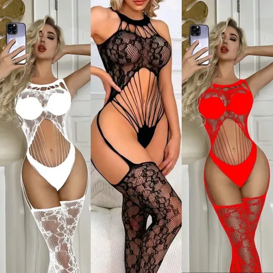 Lenceria Exótica Malla Sexy Playera O Casual 