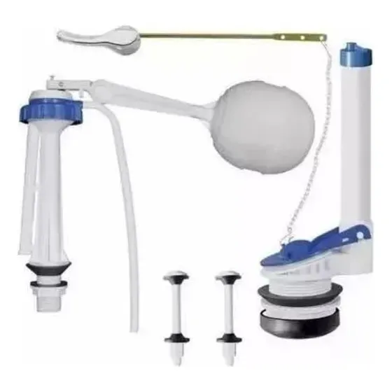 Herraje Para Pocetas Wc Sanitario Universal De Palanca 1/2 