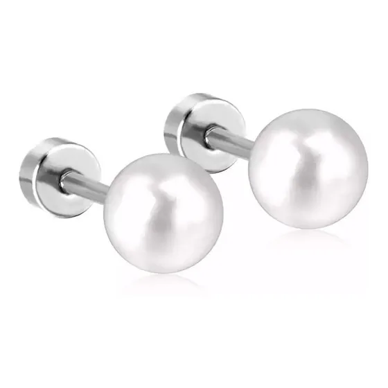 Aros Mini Acero Quirúrgico Perlas / Canale Donna 