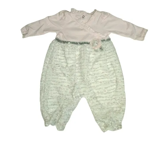 Enterizo De Niña Bebe Importado 3-6 Meses Perfecto Estado