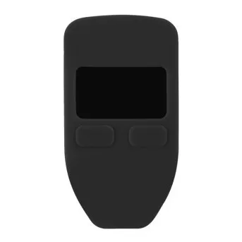 Trezor One Funda Silicona Hardware Wallet Negro Original