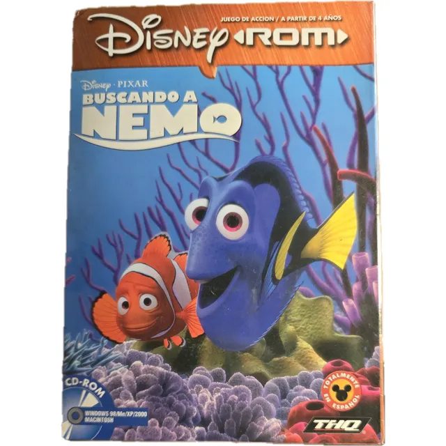 Buscando A Nemo Pc Fisico Cast Original Abasto