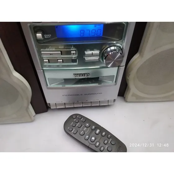 Micro System Philips  Mc 160 Com Controle