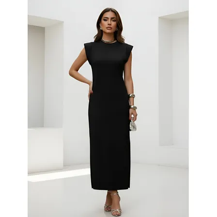 Vestido Tipo Camiseta Alongada Para Mulheres Várias Cores