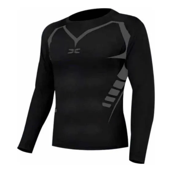 Playera Licra Deportiva Correr Compresión Manga Larga Cost2