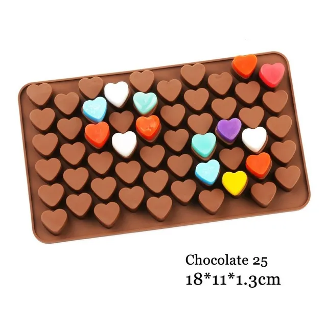 Moldes Chocolate Silicona Flexible - Caramelos - Dulces